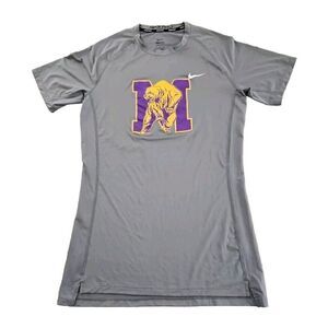 NIKE DH4800 Mens Pro Short Sleeve Fitted T-Shirt Mile College Football Bears 2XL